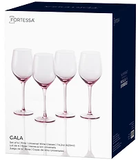 Fortessa Gala Collection Wine Glasses, Set of 4