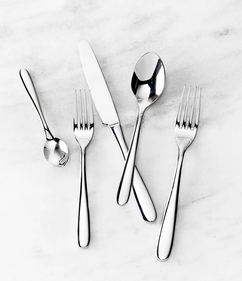 Fortessa Grand City 20-Piece Stainless Flatware Set