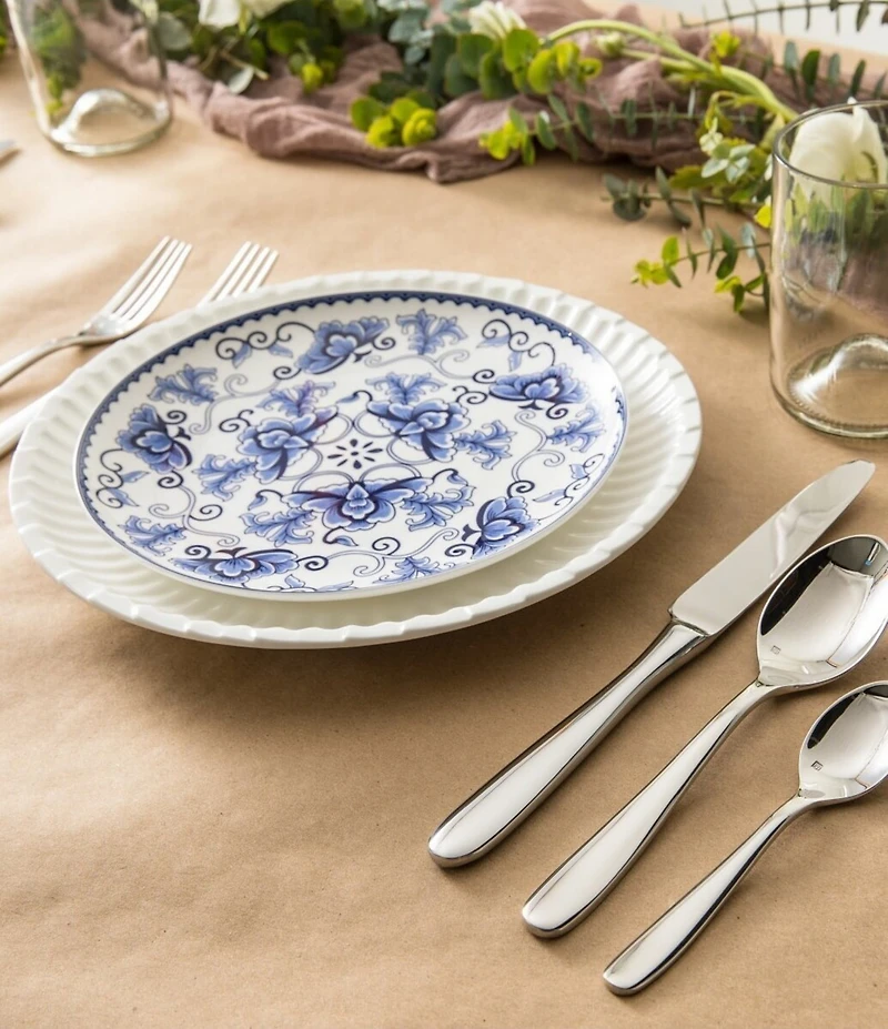 Fortessa Grand City 20-Piece Stainless Flatware Set