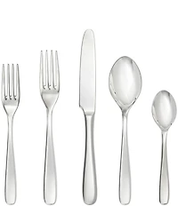 Fortessa Grand City 5-Piece Stainless Steel Flatware Set