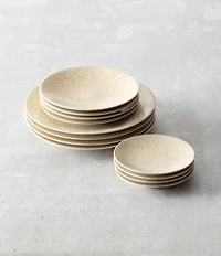 Fortessa Havana 12-Piece Dinnerware Set - Honey