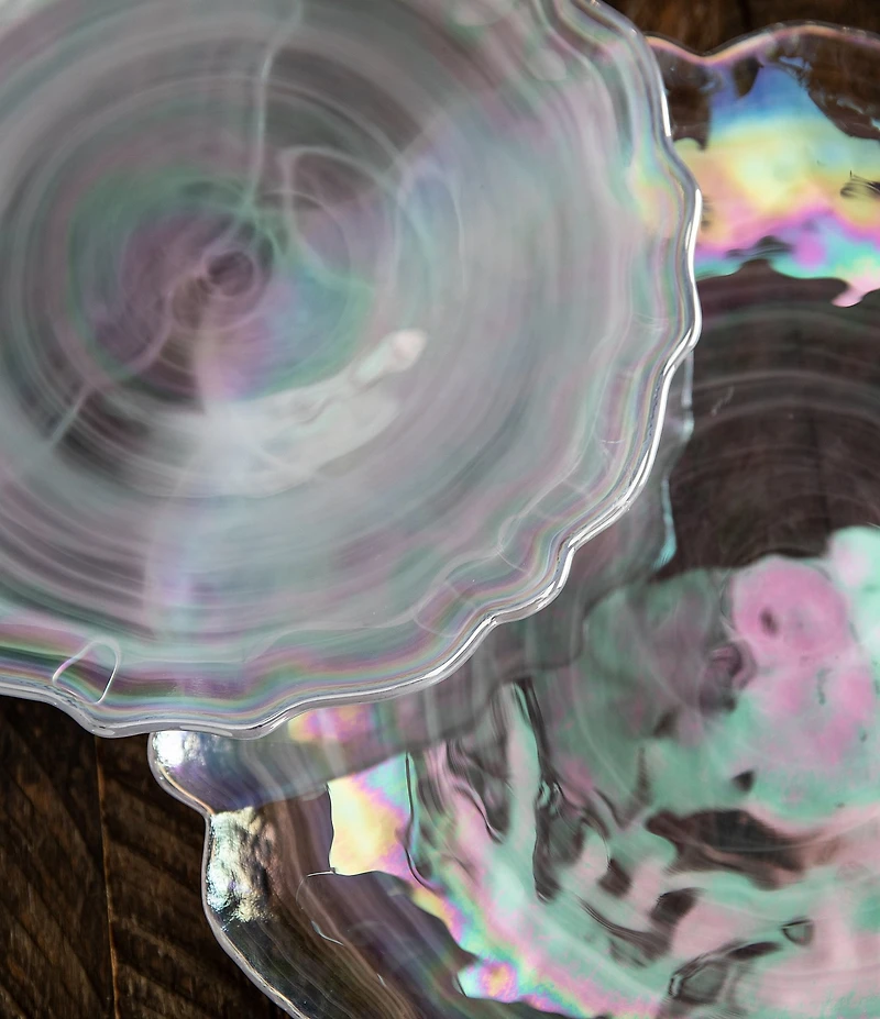 Fortessa Lorelei Glass Plates, Set of 4