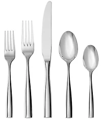 Fortessa Lucca 5-Piece Stainless Steel Flatware Set