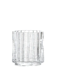 Fortessa Mahalo Collection Double Old-Fashion Bamboo Inspired Glasses, Set of 4