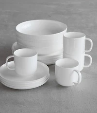 Fortessa Modern Coupe 16-Piece Dinnerware Set