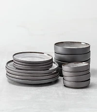 Fortessa Northern Lights Borealis Silt 16-Piece Dinnerware Set