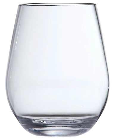Fortessa Outside Stemless Red Wine Glass, Set of 6