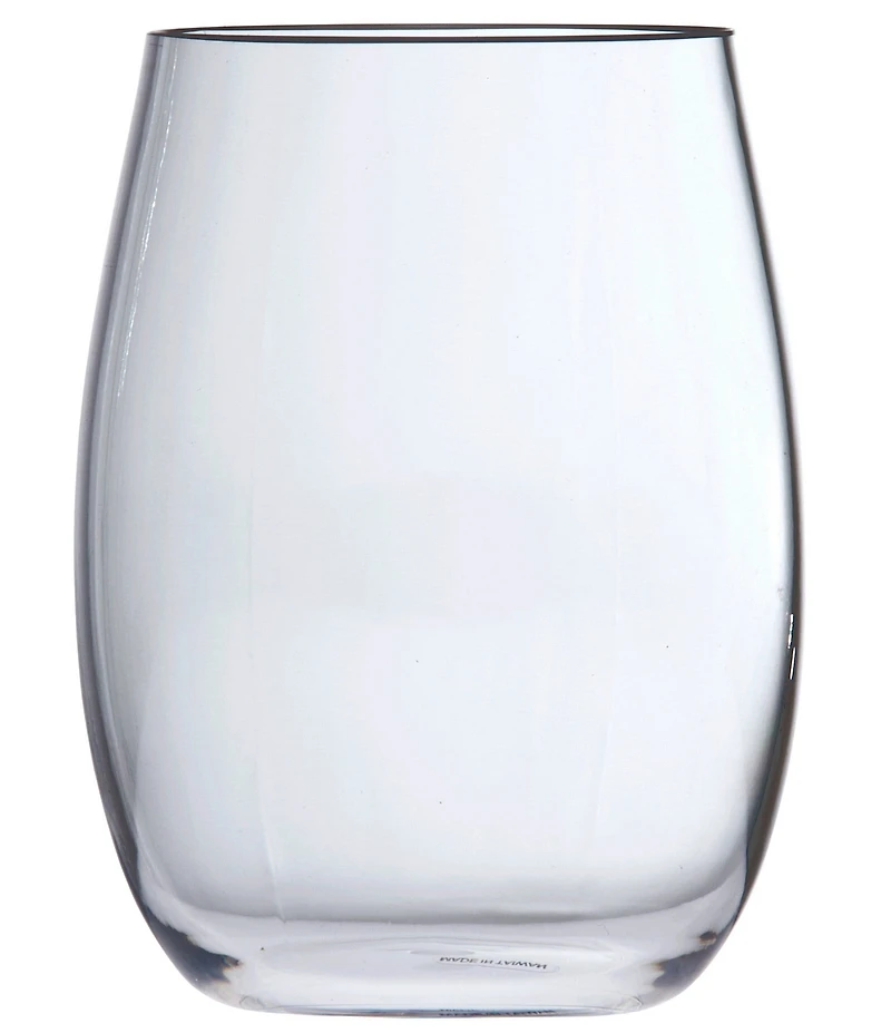 Fortessa Outside Stemless White Wine Glass, Set of 6