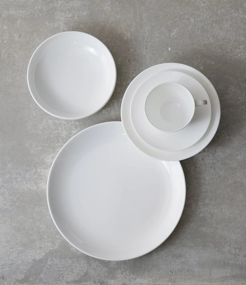 Fortessa Purio 16-Piece Dinnerware Set - White