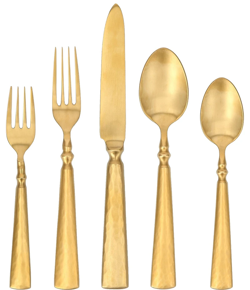 Fortessa Ravenna 5-Piece Stainless Steel Flatware Set