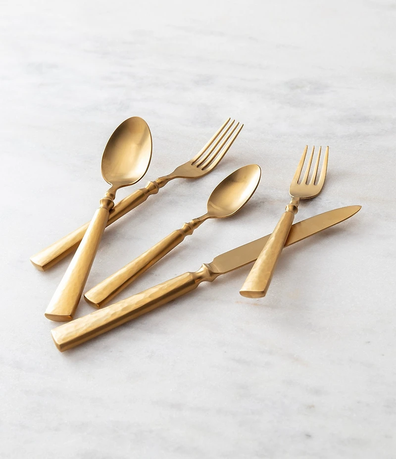 Fortessa Ravenna 5-Piece Stainless Steel Flatware Set