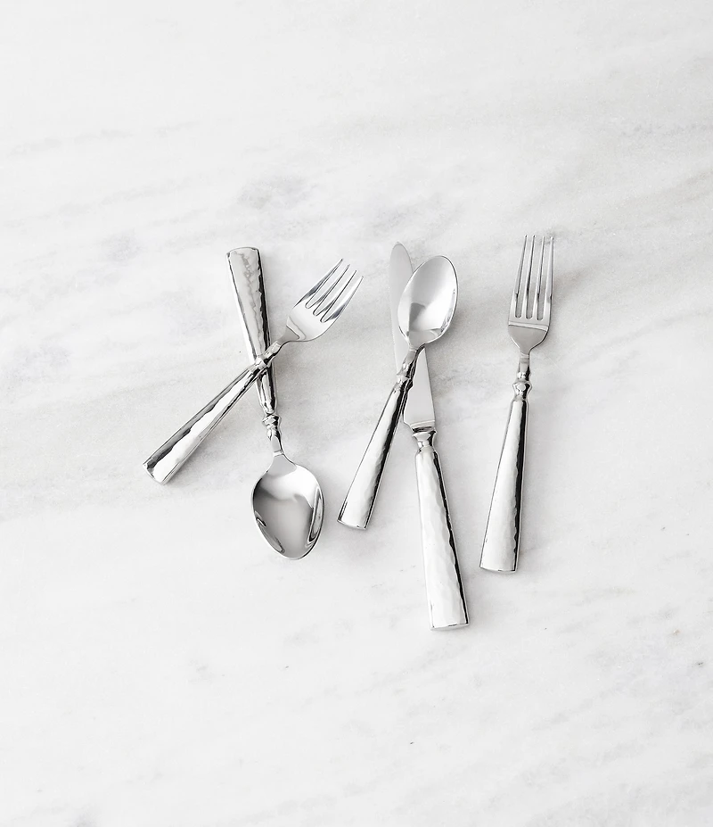 Fortessa Ravenna Collection 5-Piece Stainless Steel Flatware Set