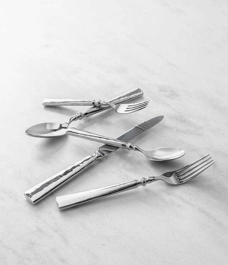 Fortessa Ravenna Collection 5-Piece Stainless Steel Flatware Set