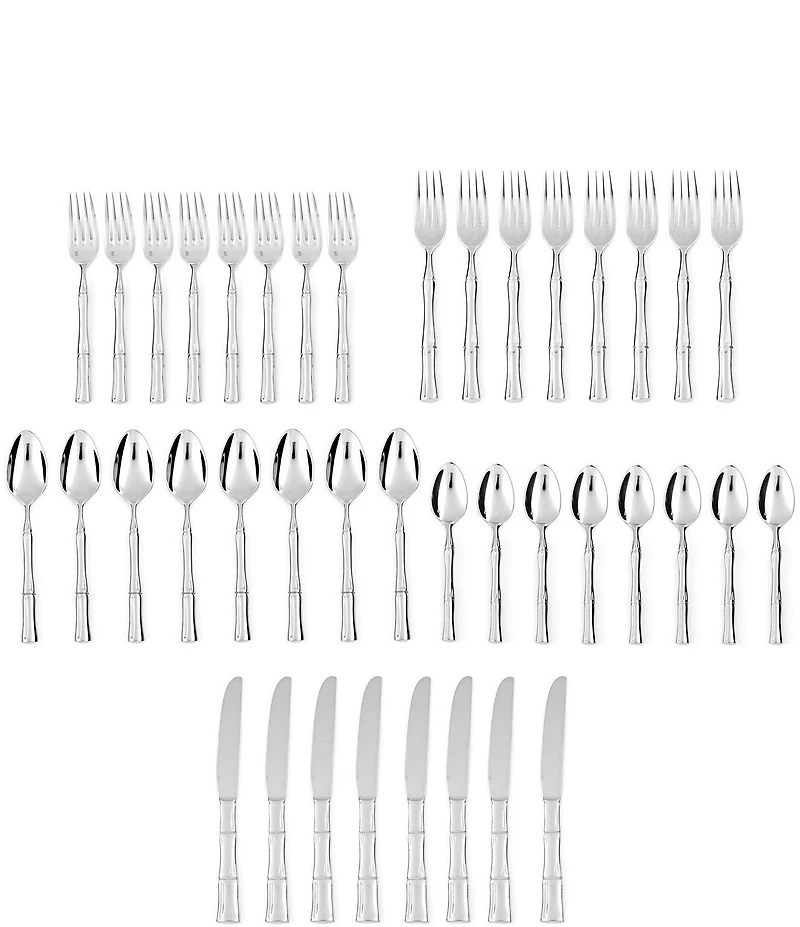 Fortessa Royal Pacific -Piece Stainless Steel Flatware Set