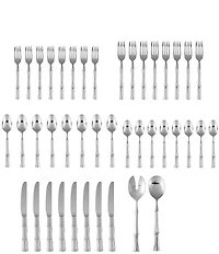 Fortessa Royal Pacific 42-Piece Stainless Steel Flatware Set