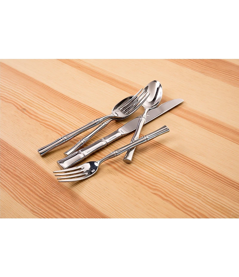 Fortessa Royal Pacific 42-Piece Stainless Steel Flatware Set