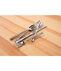 Fortessa Royal Pacific 42-Piece Stainless Steel Flatware Set
