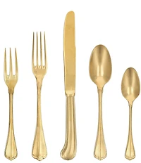 Fortessa San Marco Antique 20-Piece Stainless Steel Flatware Set