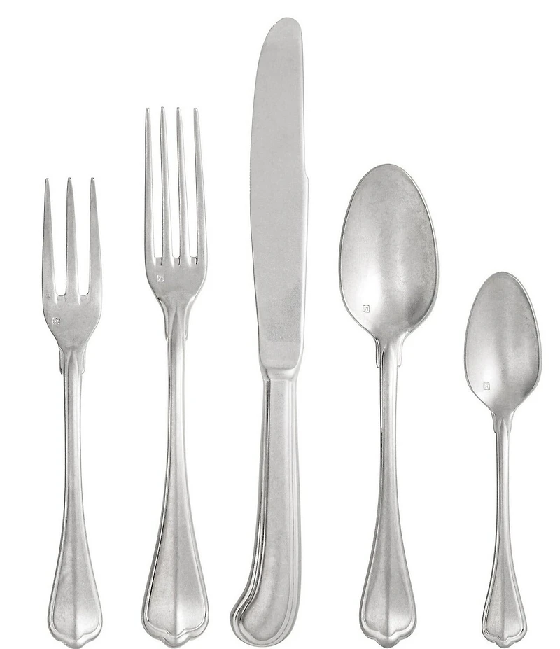 Fortessa San Marco Antique 20-Piece Stainless Steel Flatware Set