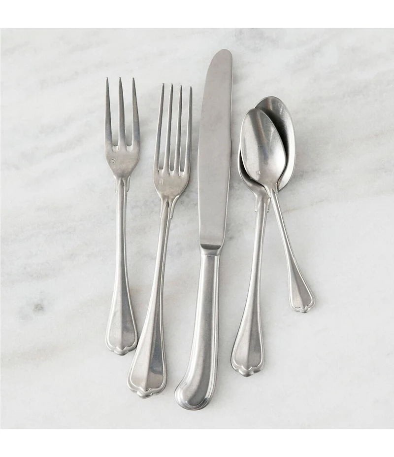 Fortessa San Marco Antique 20-Piece Stainless Steel Flatware Set