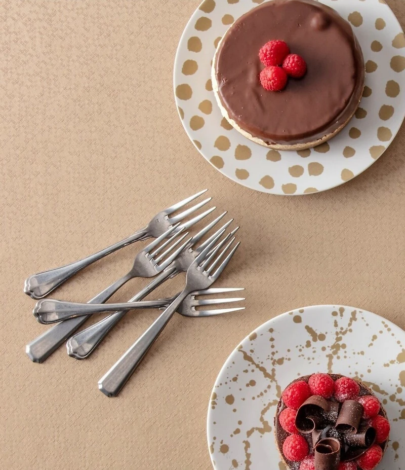 Fortessa San Marco Antique 20-Piece Stainless Steel Flatware Set