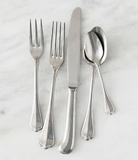 Fortessa San Marco Antique 5-Piece Stainless Steel Flatware Set