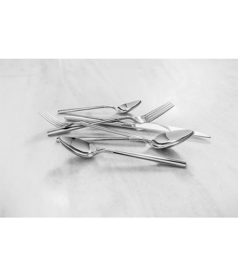 Fortessa Sonia 5-Piece Stainless Steel Flatware Set