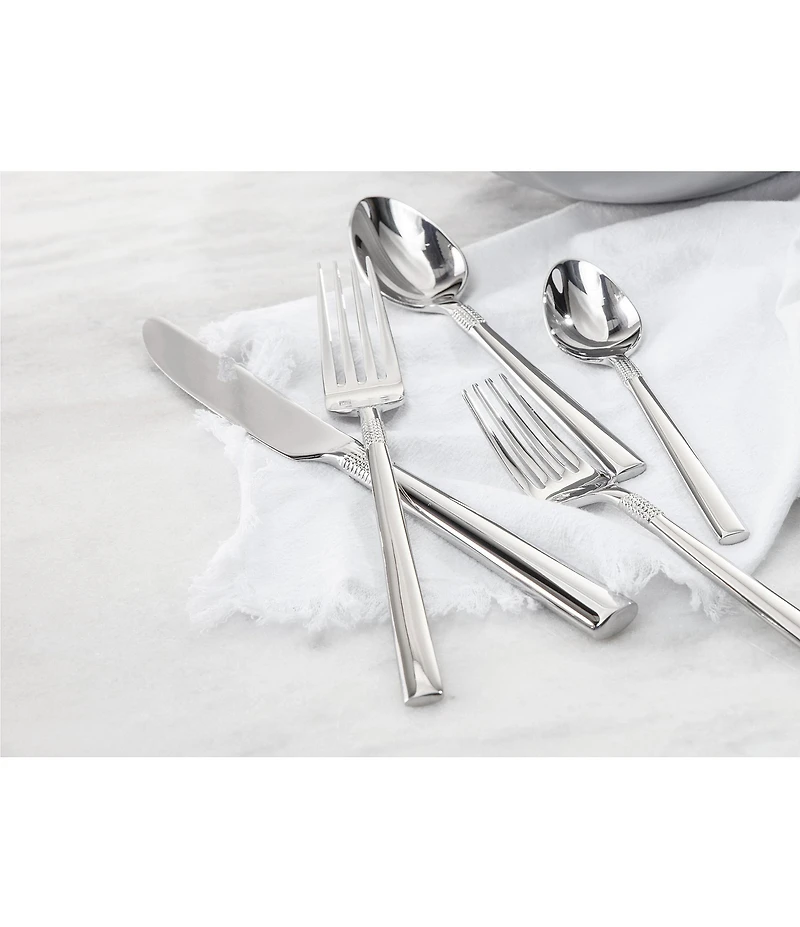 Fortessa Sonia 5-Piece Stainless Steel Flatware Set