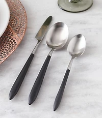 Fortessa Velo Brushed 20-Piece Stainless Steel Flatware Set