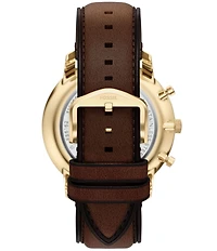 Fossil Men's Neutra Quartz Chronograph Leather Strap Watch