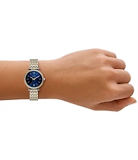 Fossil Women's Carlie Mini Three-Hand Stainless Steel Bracelet Watch