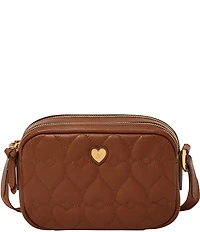 Fossil Danni Quilted Leather Crossbody Bag