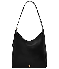 Fossil Dillon Leather Slouchy Hobo Tote Bag