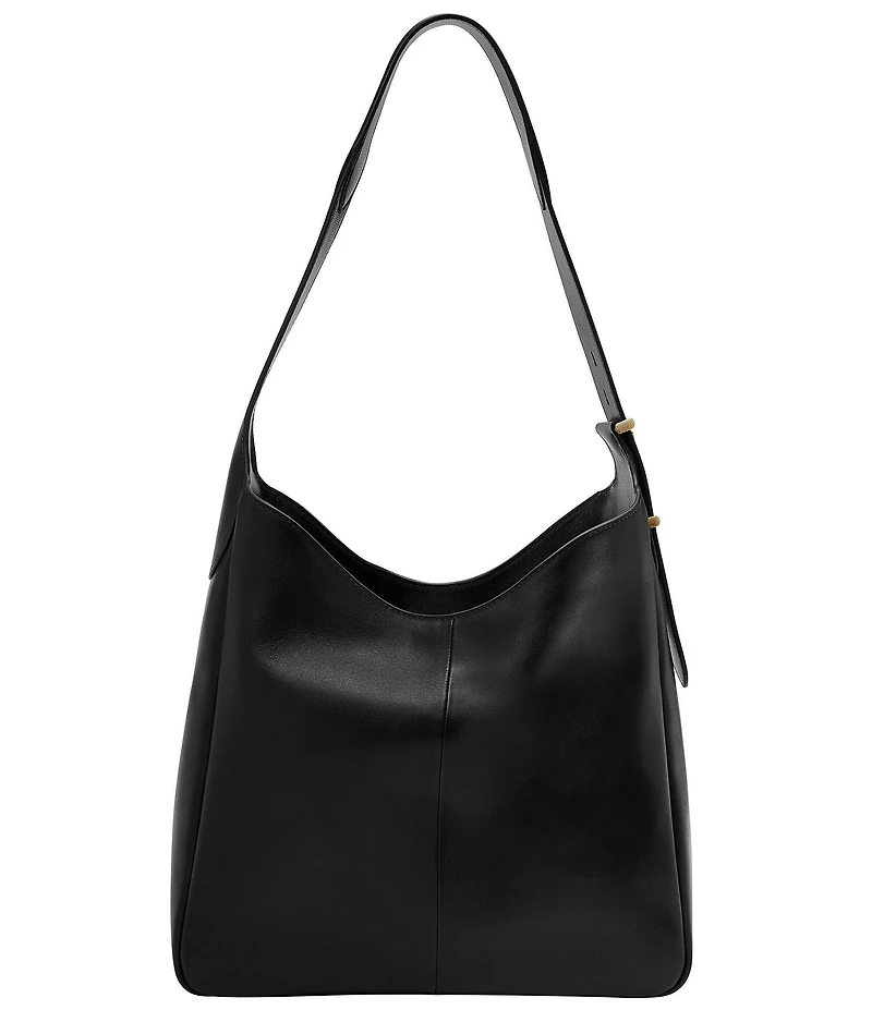 Fossil Dillon Leather Slouchy Hobo Tote Bag