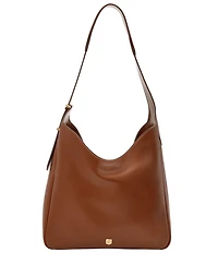Fossil Dillon Leather Slouchy Hobo Tote Bag