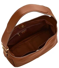 Fossil Dillon Leather Slouchy Hobo Tote Bag
