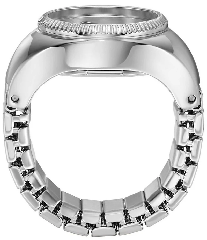 Fossil Gold Tone Stainless Steel Ring Watch