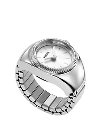 Fossil Gold Tone Stainless Steel Ring Watch