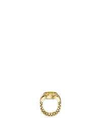 Fossil Gold Tone Stainless Steel Ring Watch