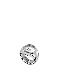 Fossil Gold Tone Stainless Steel Ring Watch