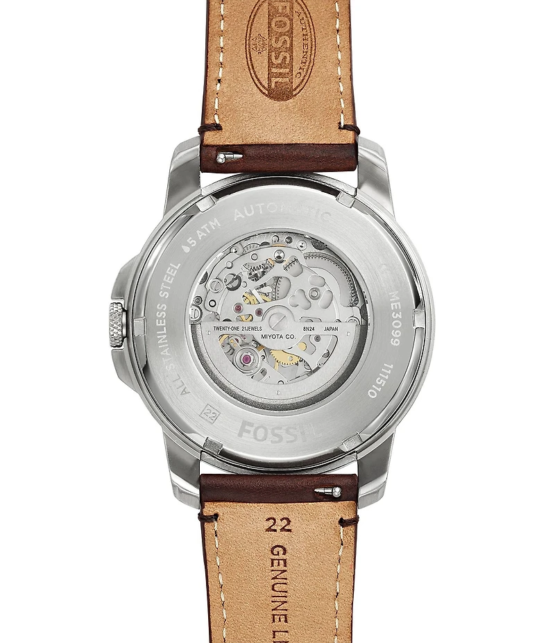 Fossil Grant Automatic Skeleton Watch