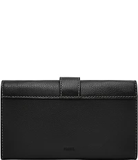 Fossil Harwell Buckled Wallet on a Chain Crossbody Bag