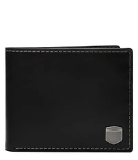 Fossil Hayes Leather Bifold Flip ID Wallet