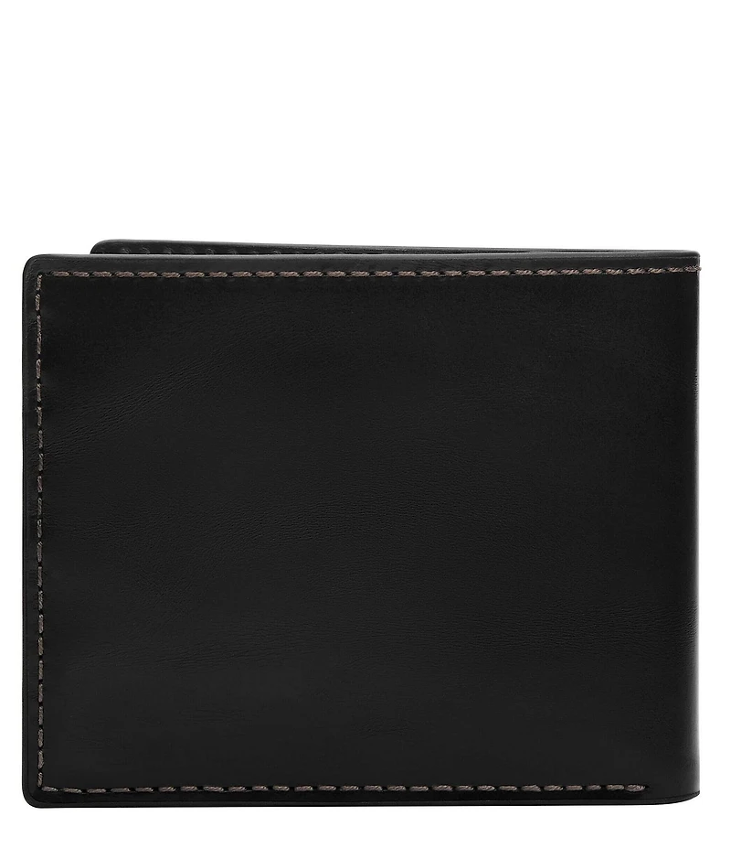 Fossil Hayes Leather Bifold Flip ID Wallet