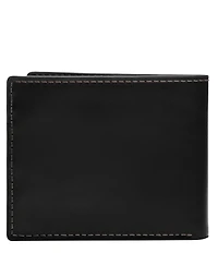 Fossil Hayes Leather Bifold Flip ID Wallet