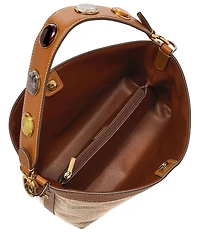 Fossil Jessie Contrast Trim Bucket Bag