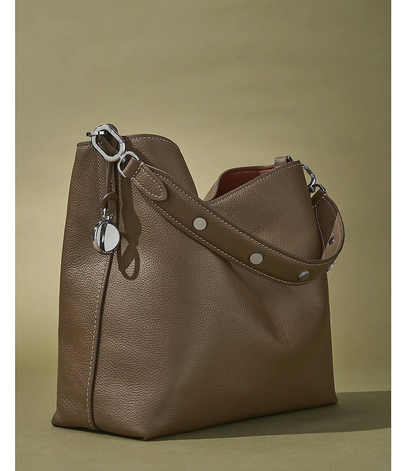 Fossil Jessie Leather Bucket Shoulder Bag