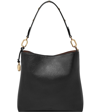 Fossil Jessie Leather Bucket Shoulder Bag