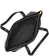 Fossil Jessie Top Zip Leather Tote Bag