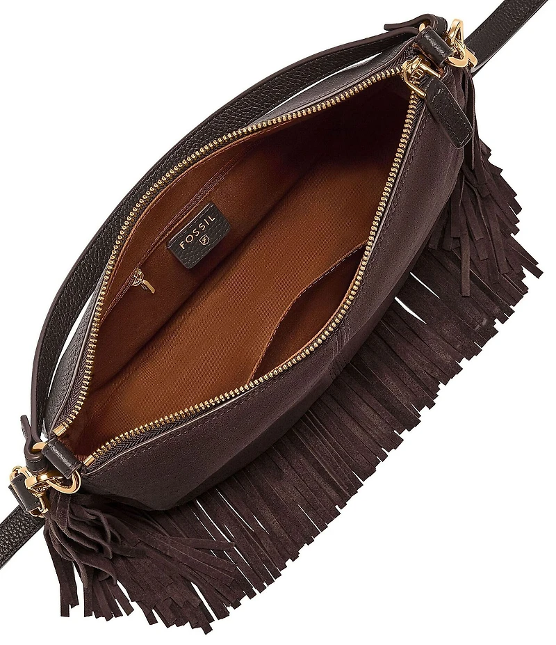 Fossil Jolie Fringe Crossbody Shoulder Bag